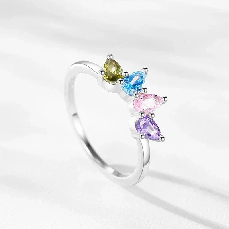 Aurora Flare CZ Ring - TM & CO. JEWELS 