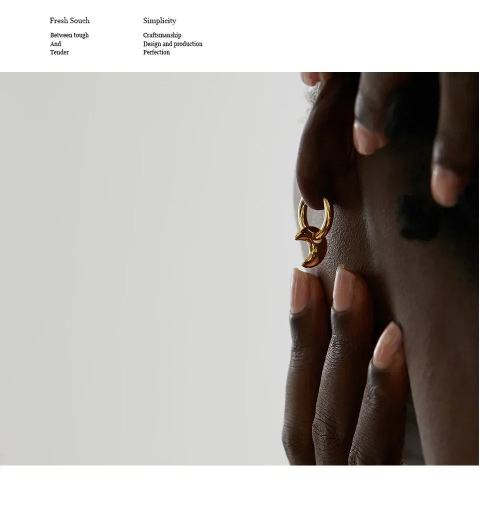 Astral Affection Hoops - TM & CO. JEWELS 