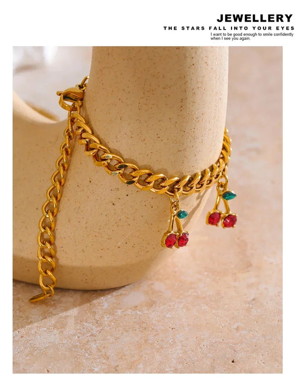 Blushing Cherry Set - TM & CO. JEWELS 