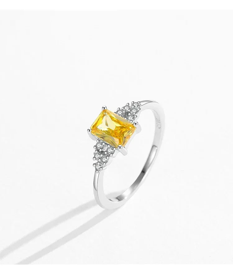 Radiant Zirconia Ring - TM & Co. Jewels