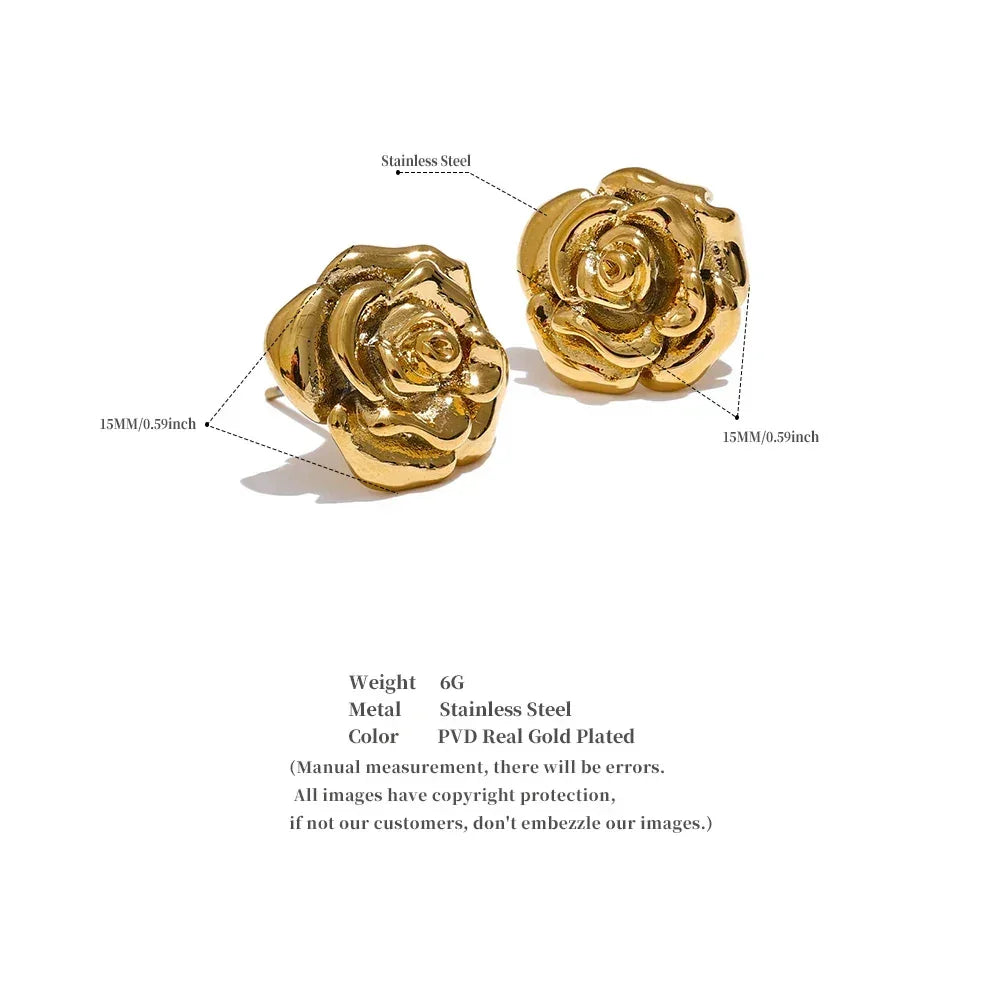 Eternal Rose Studs - TM & Co. Jewels