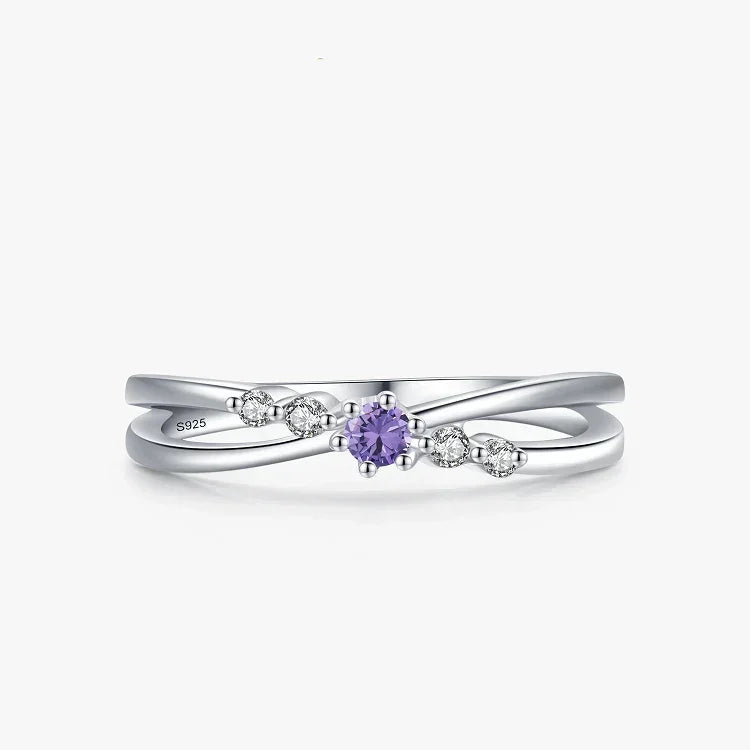 Lilac Luxe Zirconia Band - TM & Co. Jewels