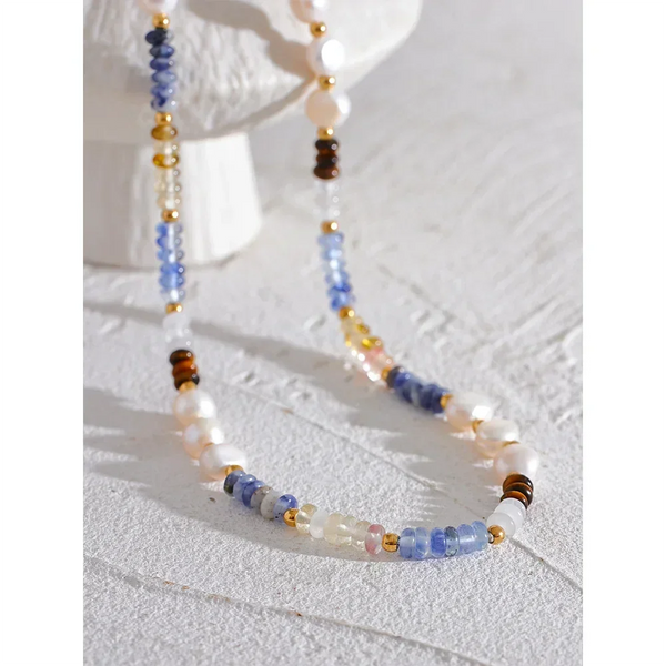 Azure Pearl Tapestry - TM & CO. JEWELS 