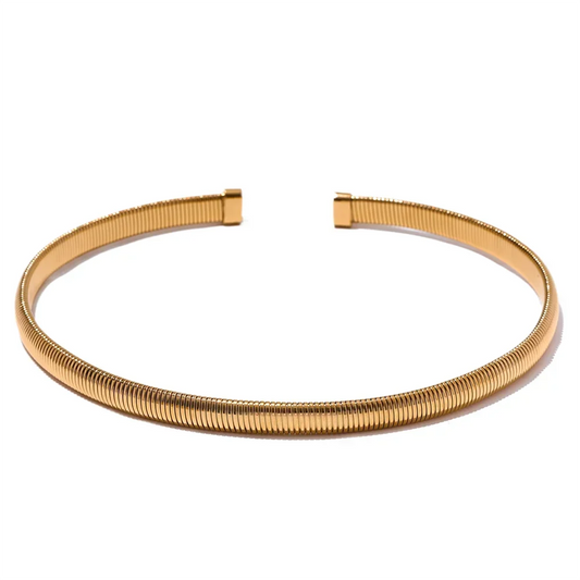 Eternal Elegance Thick Elastic Torque - TM & Co. Jewels
