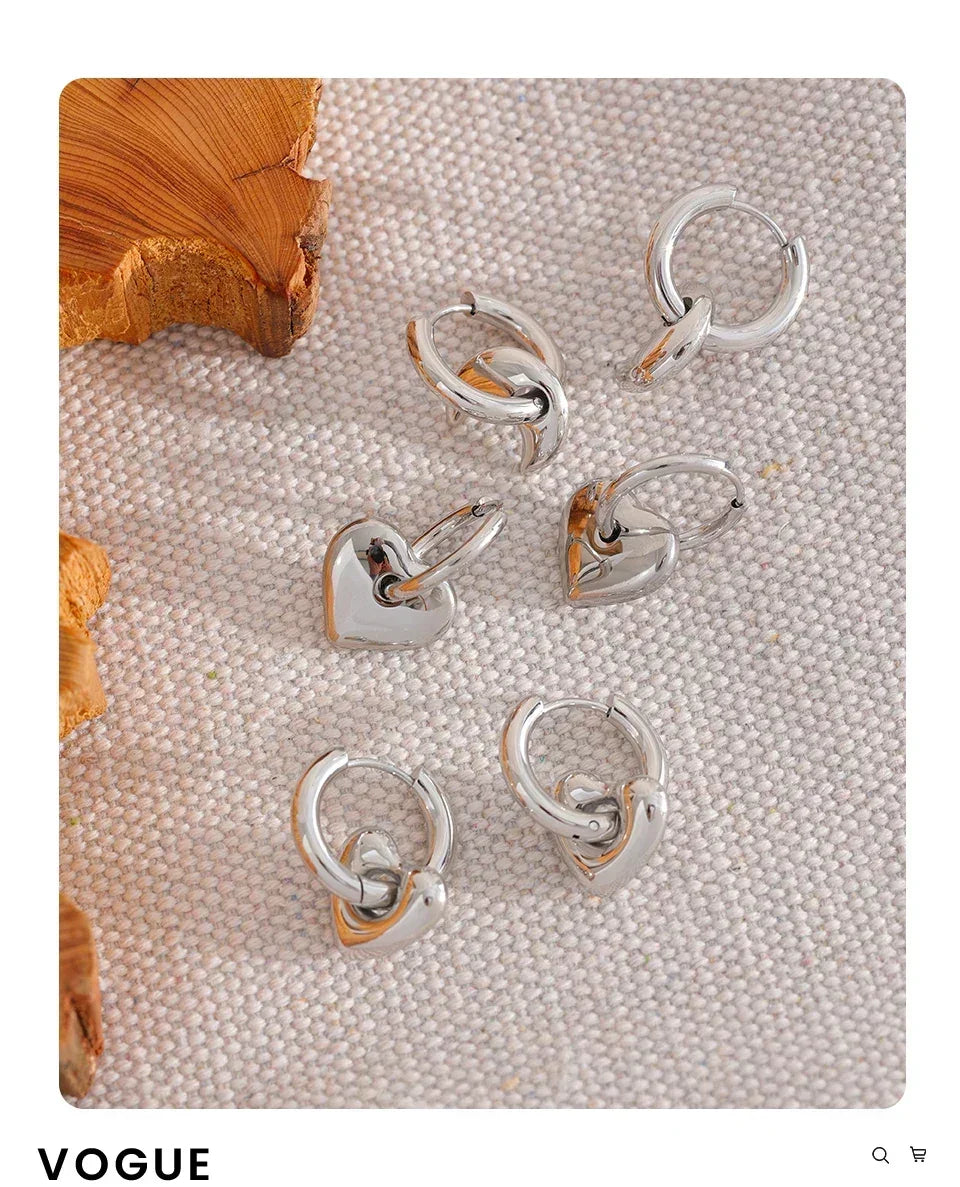 Astral Affection Hoops - TM & CO. JEWELS 