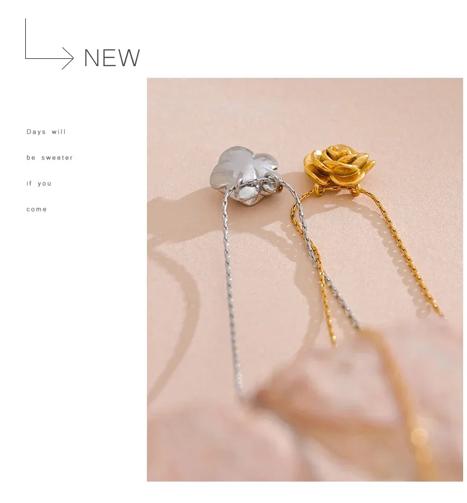 Floral Radiance Necklace - TM & CO. JEWELS 