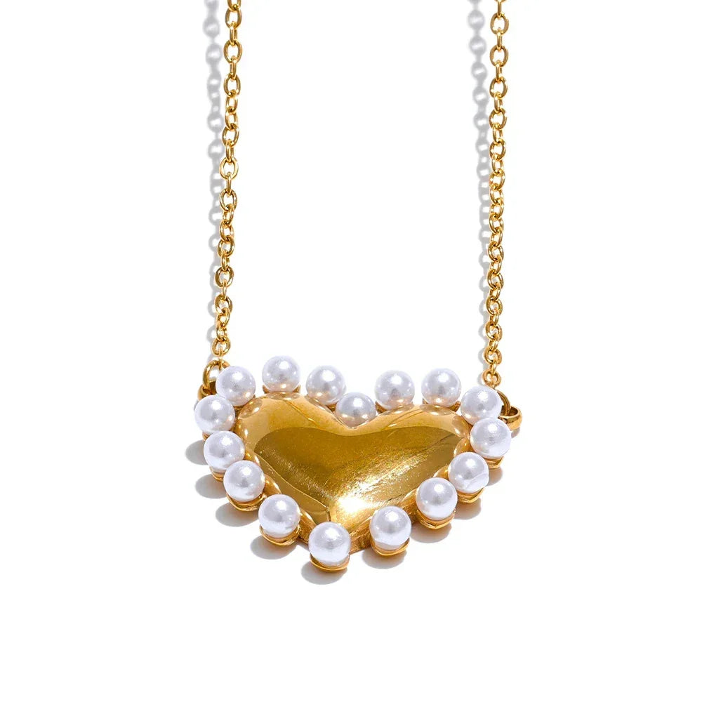 Pearl Kiss Necklace - TM & CO. JEWELS 