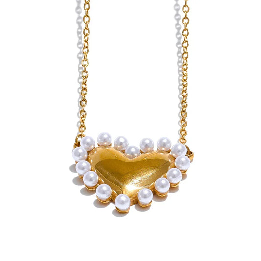Pearl Kiss Necklace - TM & CO. JEWELS 
