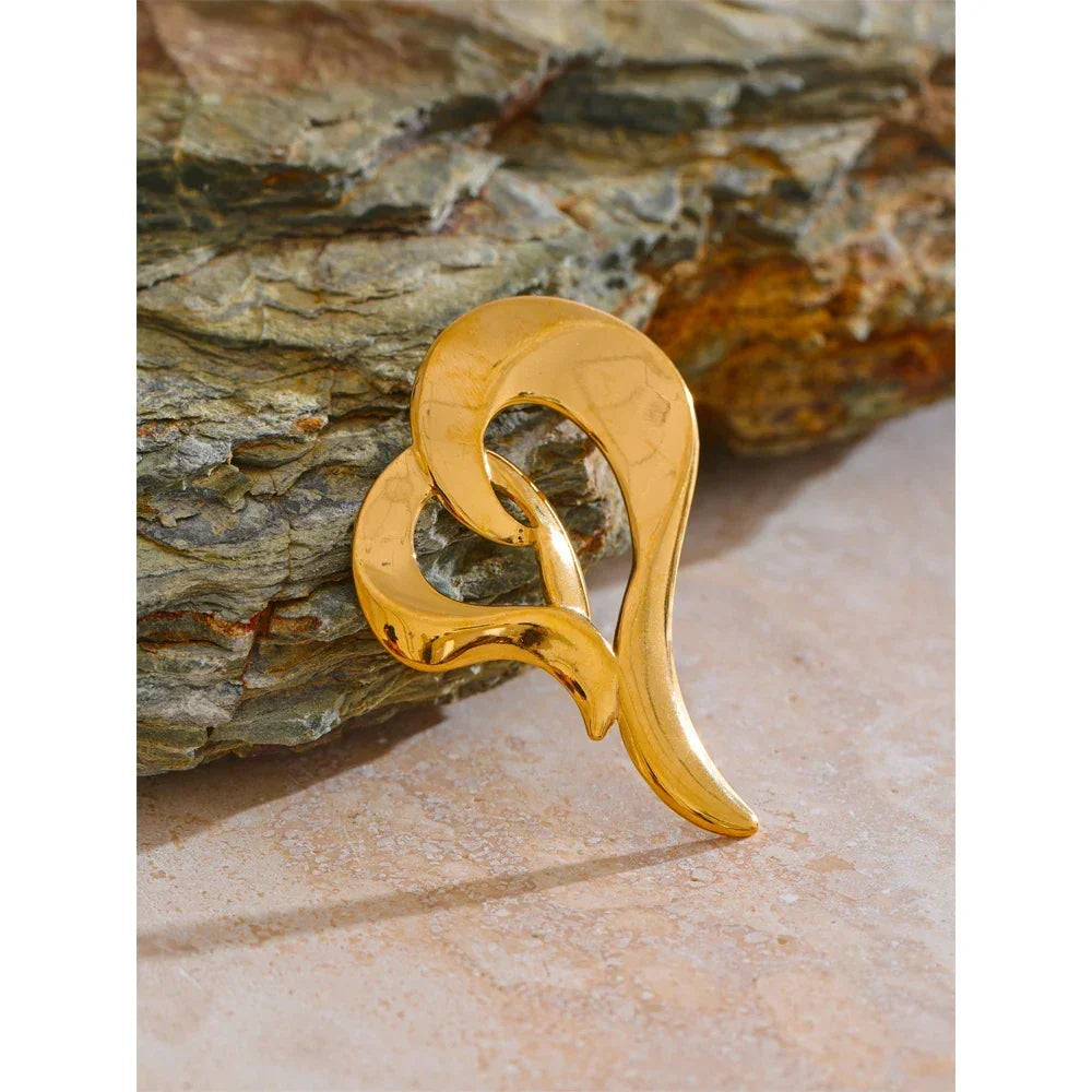 Classic Heart Brooch - TM & CO. JEWELS 