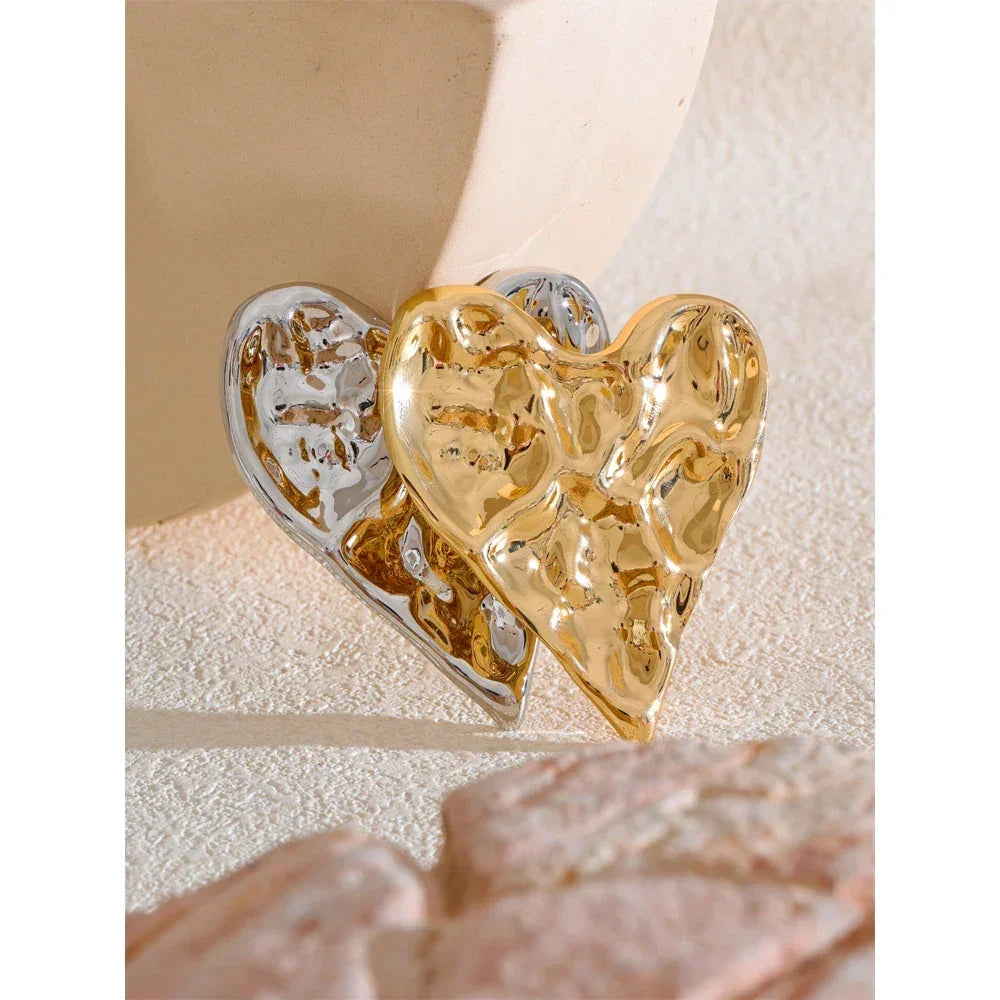 Textured Love Pin - TM & CO. JEWELS 