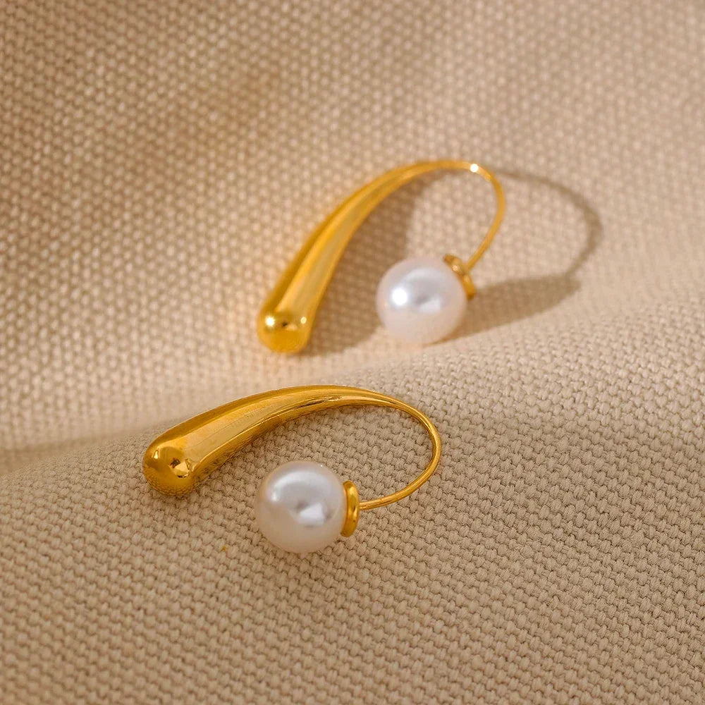 Halo Pearl Drops - TM & Co. Jewels