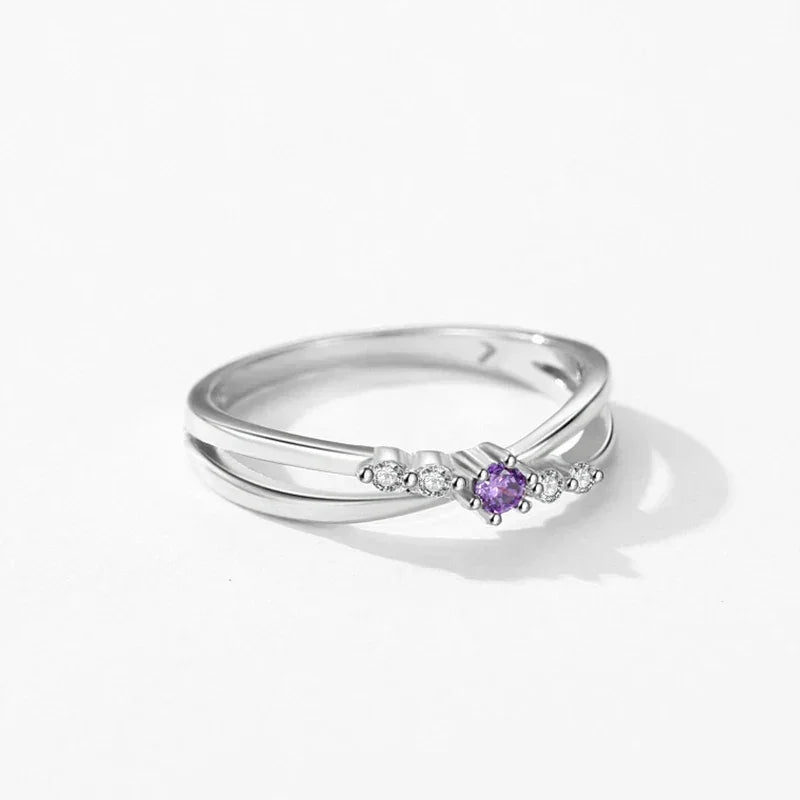 Lilac Luxe Zirconia Band - TM & Co. Jewels