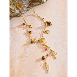 Eclectic Belief Necklace - TM & CO. JEWELS 