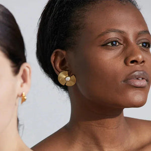 Pearl Petal Earrings - TM & Co. Jewels