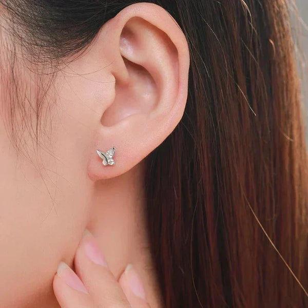 Butterfly Whispers Stud Earrings - TM & Co. Jewels