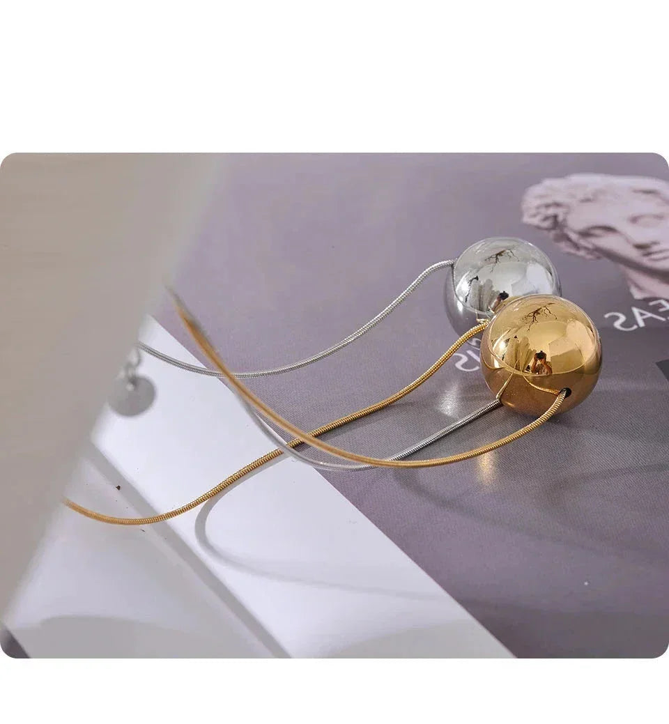 Eternal Gold Bead Necklace - TM & Co. Jewels