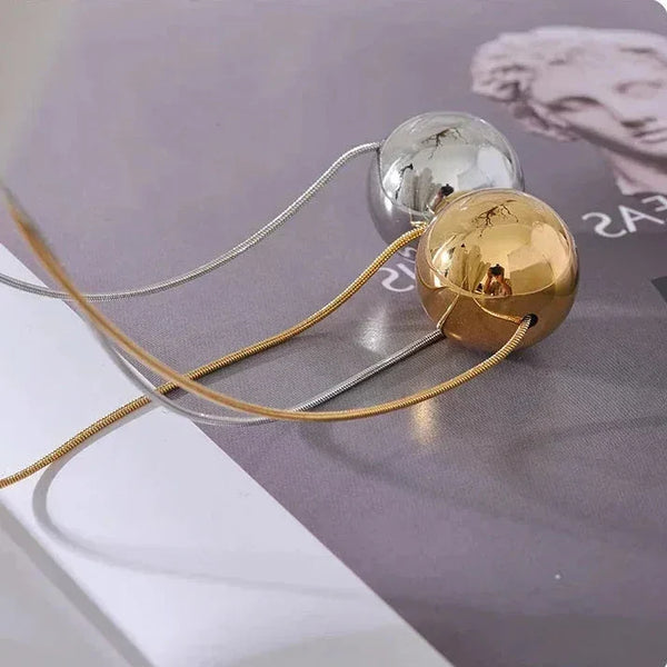 Eternal Gold Bead Necklace - TM & Co. Jewels