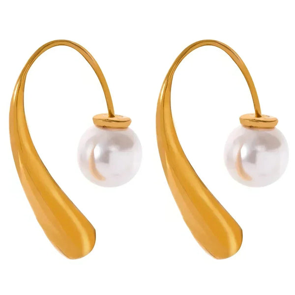 Halo Pearl Drops - TM & Co. Jewels