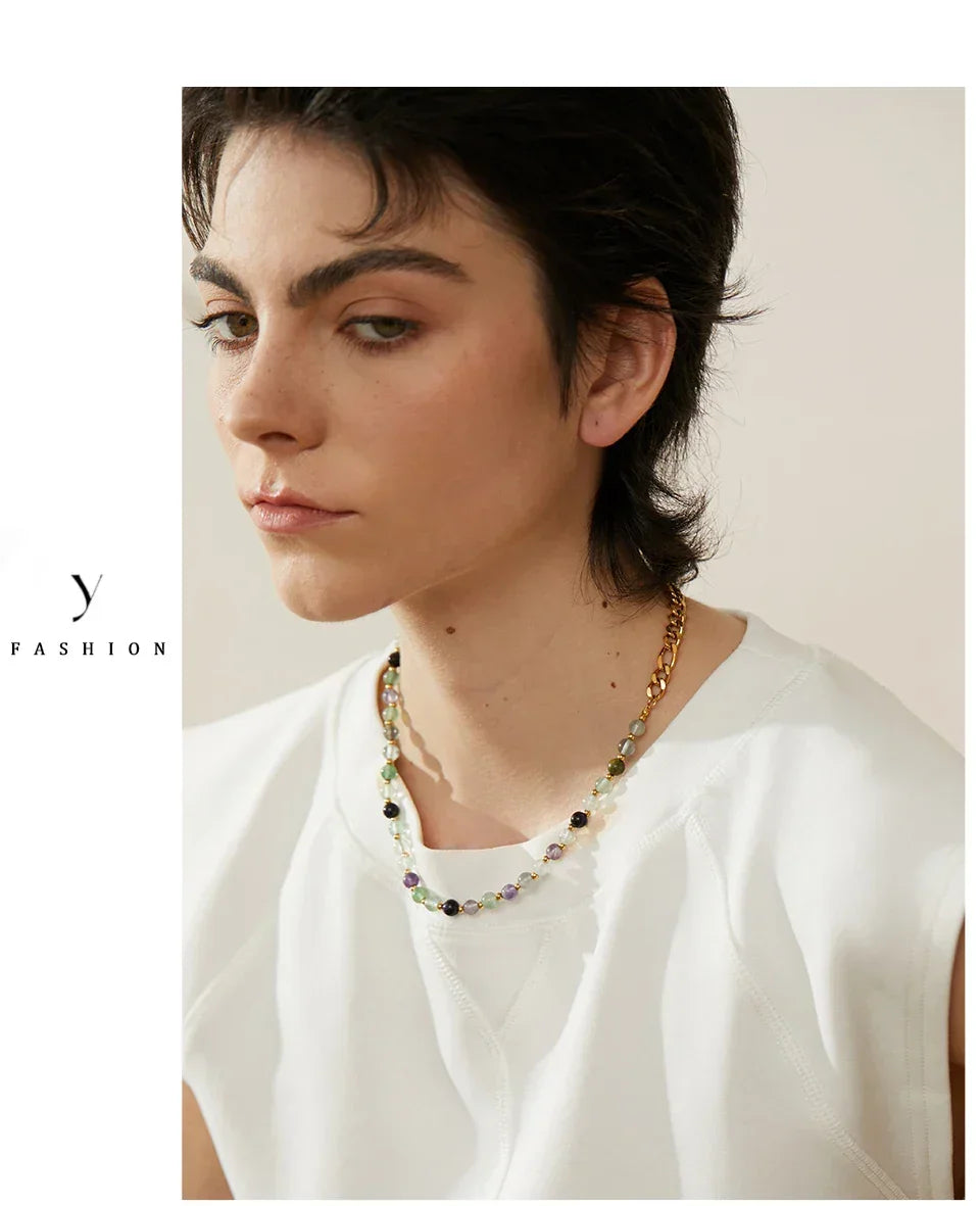 Urban Mosaic Necklace - TM & CO. JEWELS 