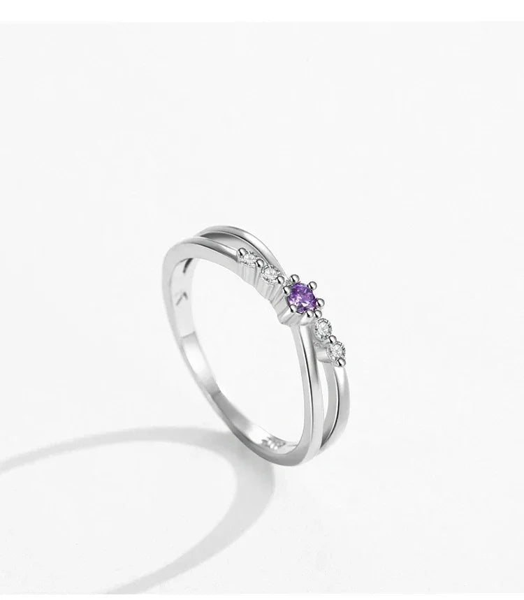 Lilac Luxe Zirconia Band - TM & Co. Jewels