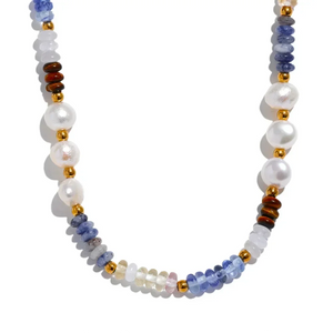 Azure Pearl Tapestry - TM & CO. JEWELS 