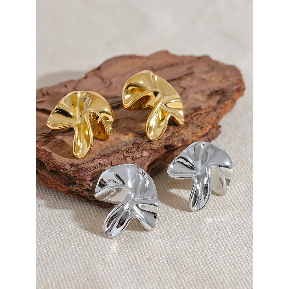 Textured Bloom Studs - TM & Co. Jewels