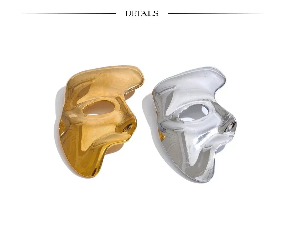 Abstract Visage Brooch - TM & CO. JEWELS 