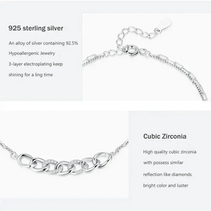 Opulent Sterling Silver Charm Bracelet - TM & Co. Jewels