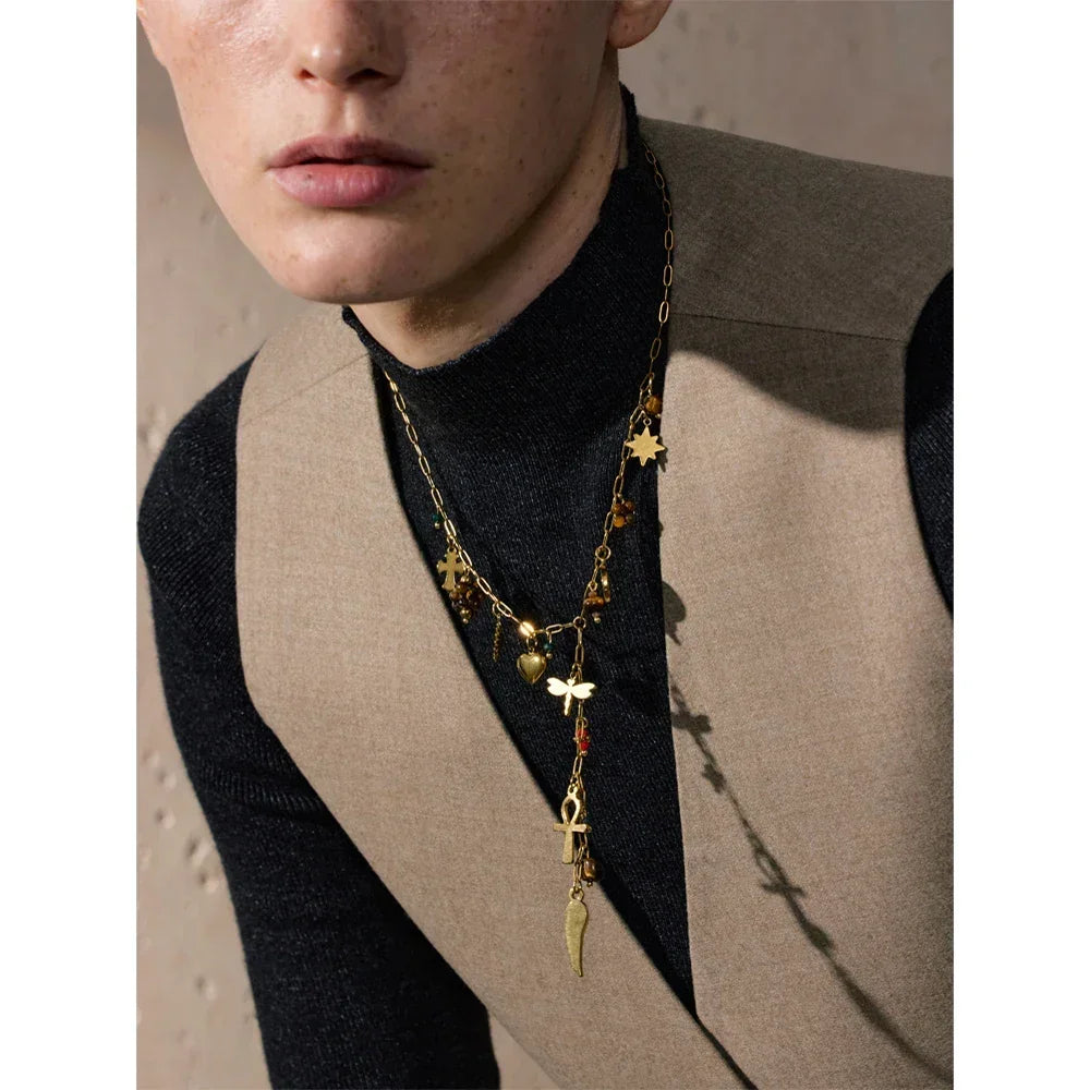 Eclectic Belief Necklace - TM & CO. JEWELS 