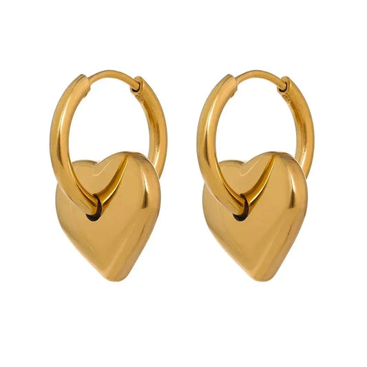Eternal Heart Huggies - TM & Co. Jewels