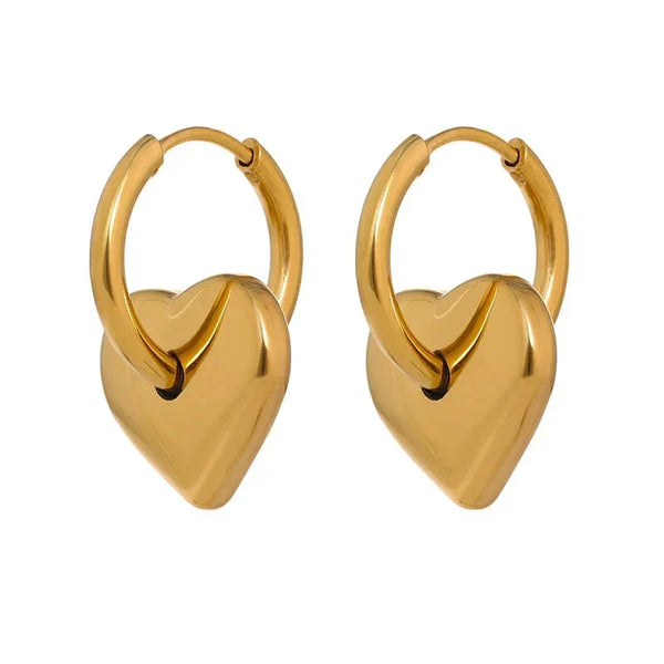 Eternal Heart Huggies - TM & Co. Jewels