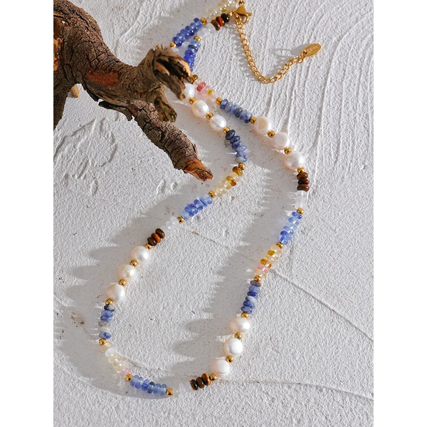 Azure Pearl Tapestry - TM & CO. JEWELS 