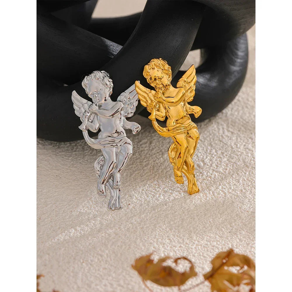 Angelic Trumpet Pin - TM & CO. JEWELS 