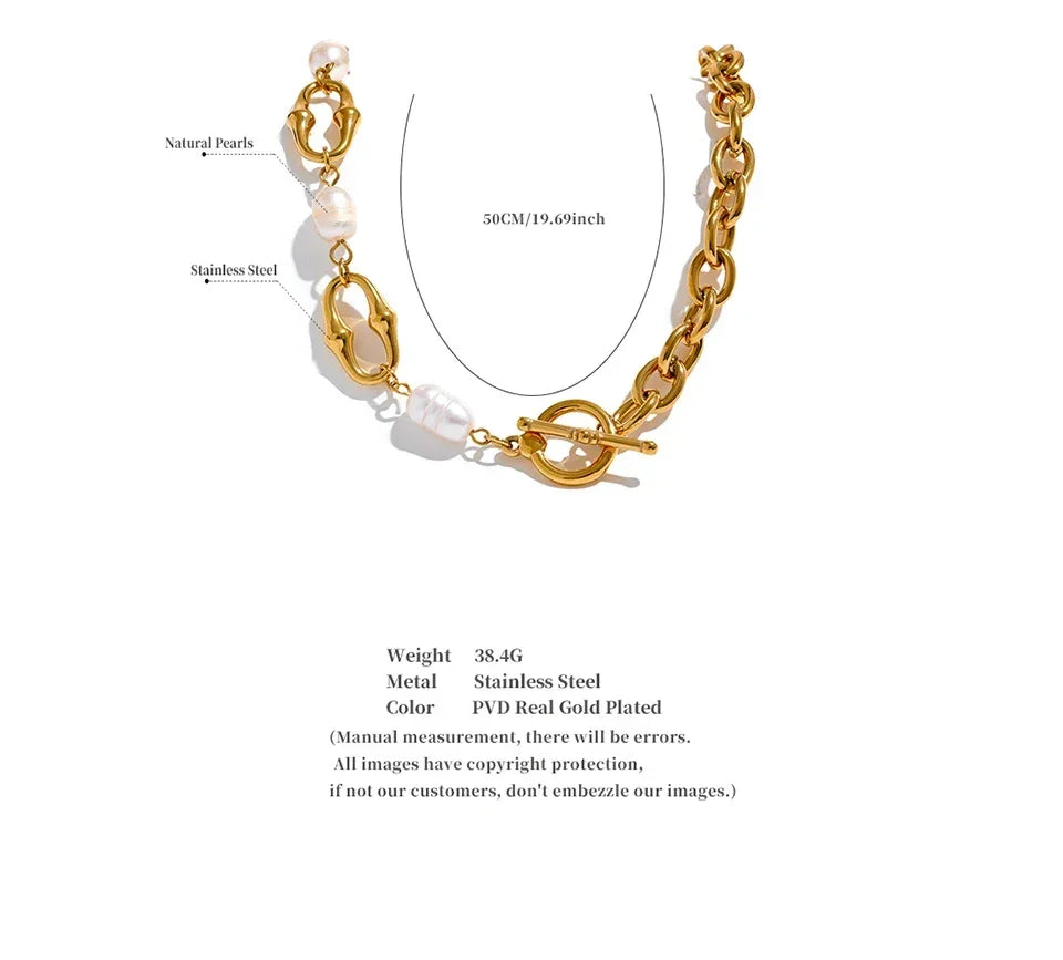 Golden Shoreline Necklace - TM & Co. Jewels