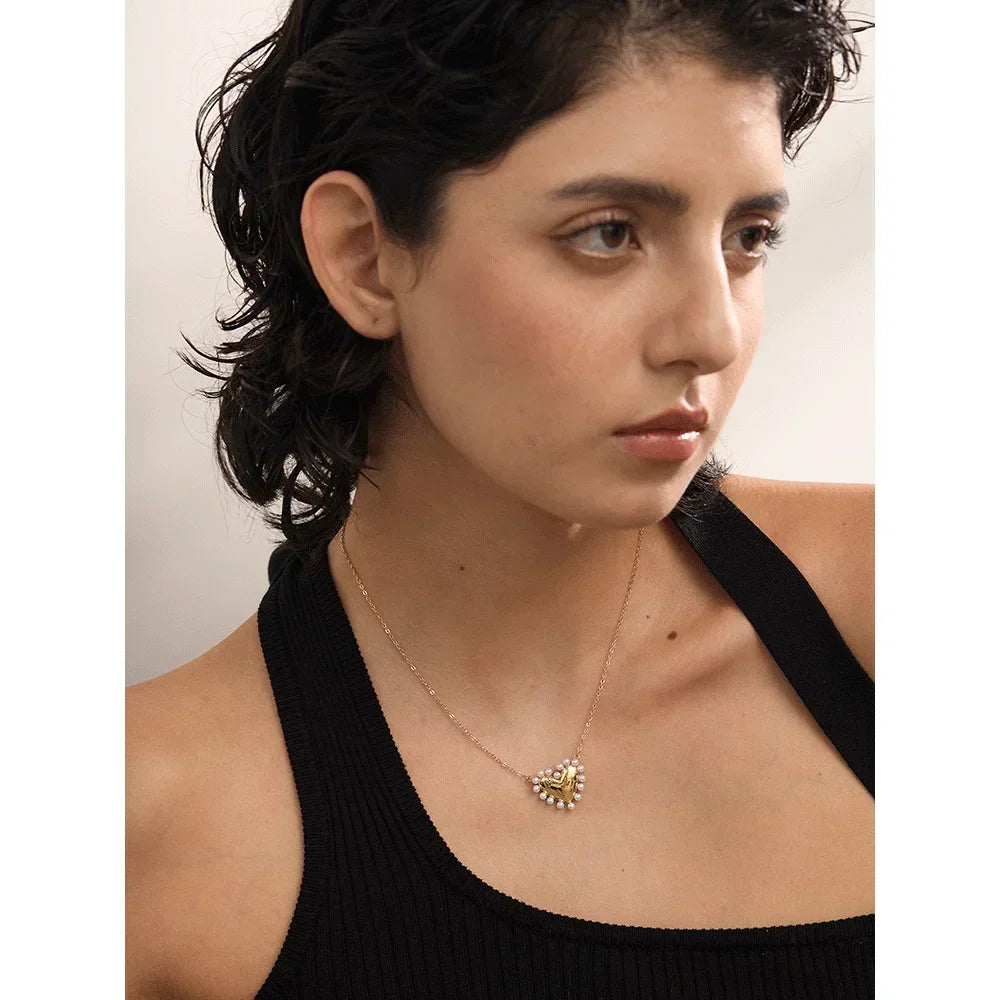 Pearl Kiss Necklace - TM & CO. JEWELS 