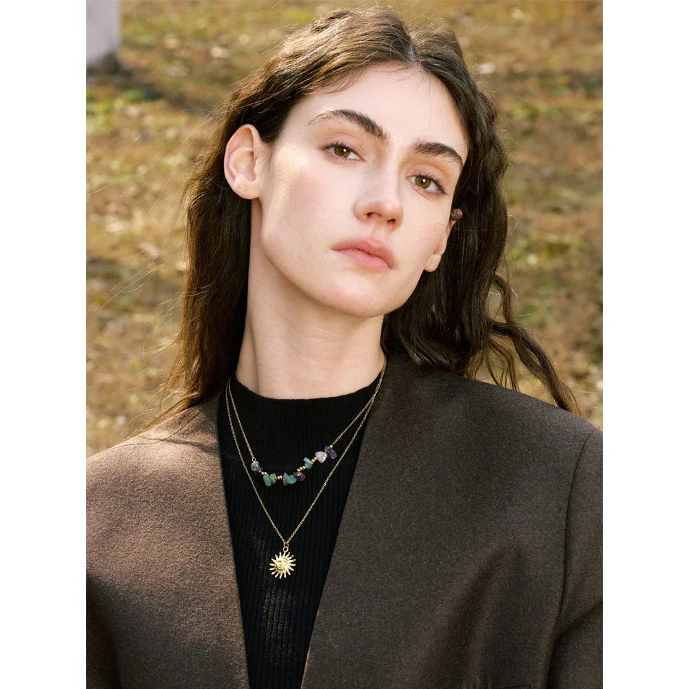 Aura of Sol Necklace - TM & CO. JEWELS 