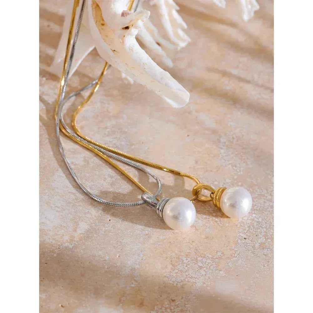 Moderne Pearl Drop - TM & CO. JEWELS 