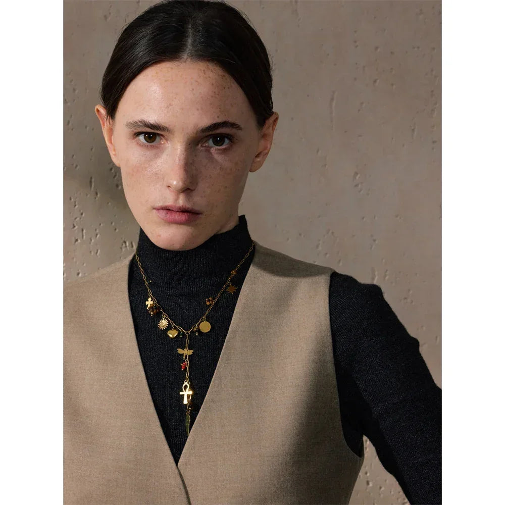 Eclectic Belief Necklace - TM & CO. JEWELS 