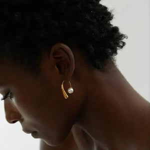 Halo Pearl Drops - TM & Co. Jewels