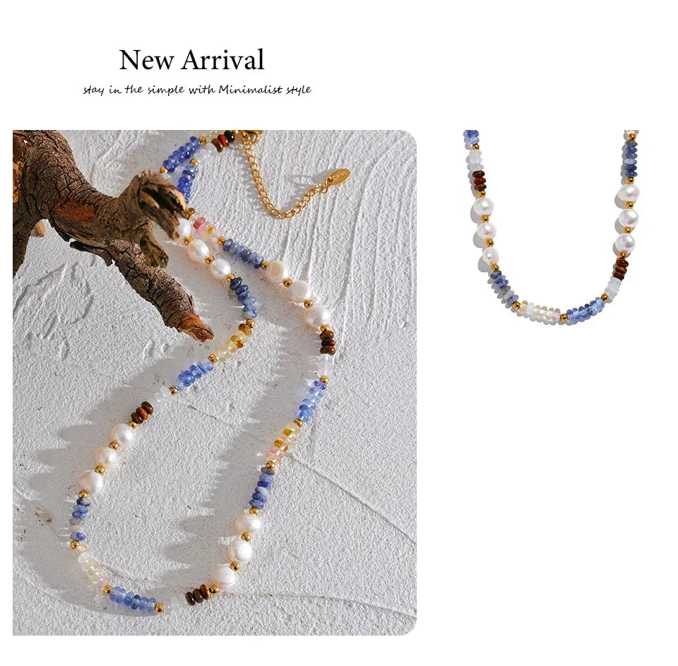 Azure Pearl Tapestry - TM & CO. JEWELS 