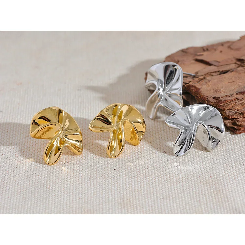 Textured Bloom Studs - TM & Co. Jewels
