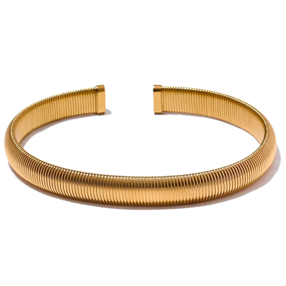 Eternal Elegance Thick Elastic Torque - TM & Co. Jewels