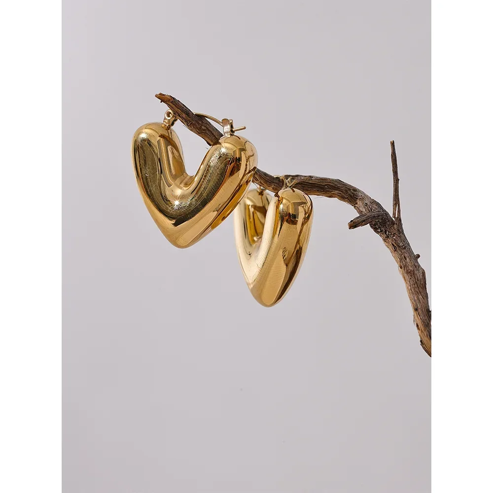 Eternal Love Chunky Hoops - TM & Co. Jewels