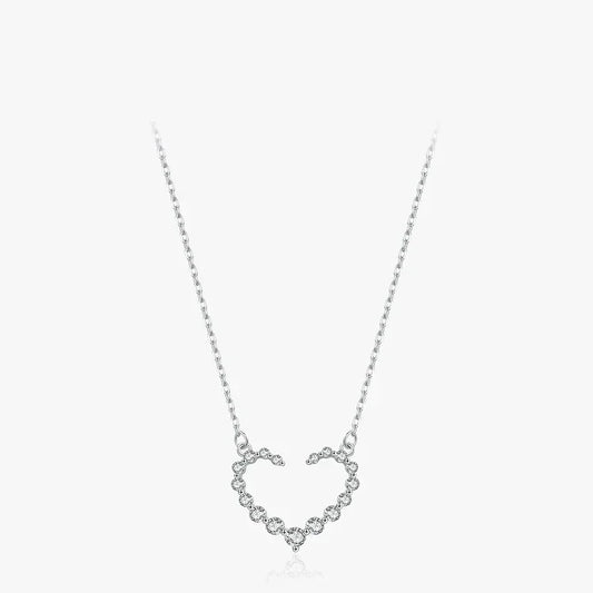 Crystal Heartbeat Necklace - TM & Co. Jewels