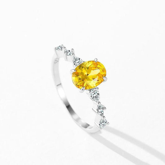 Amber Luxe Engagement Ring - TM & CO. JEWELS 