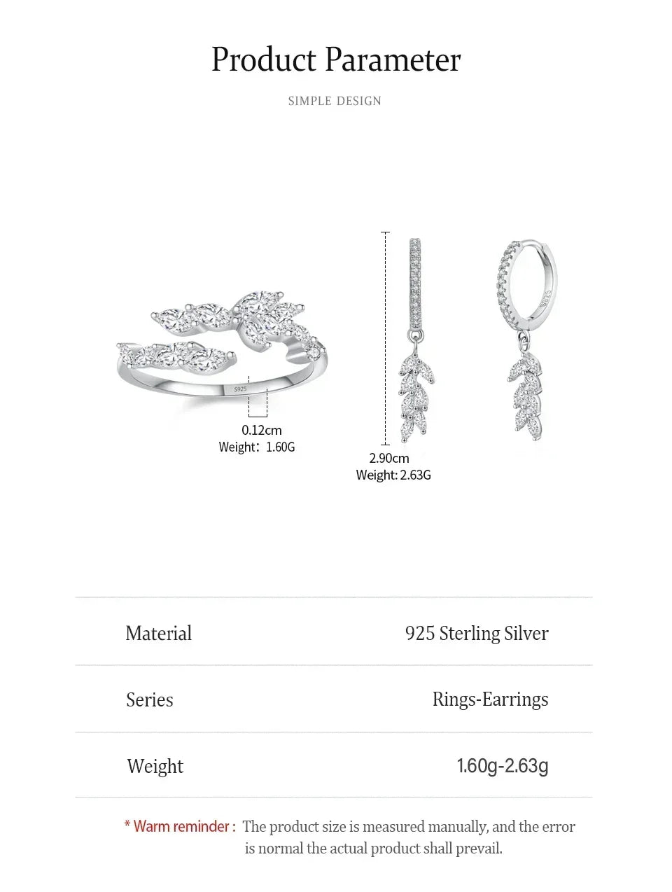 Nature’s Embrace Jewelry Set - TM & Co. Jewels