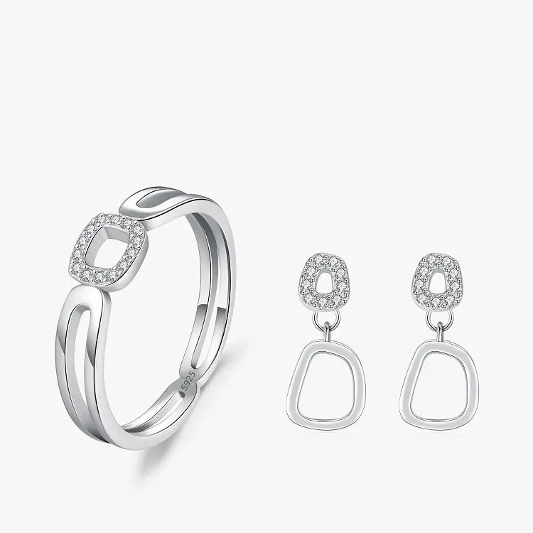 Sculpted Grace Jewelry Set - TM & Co. Jewels