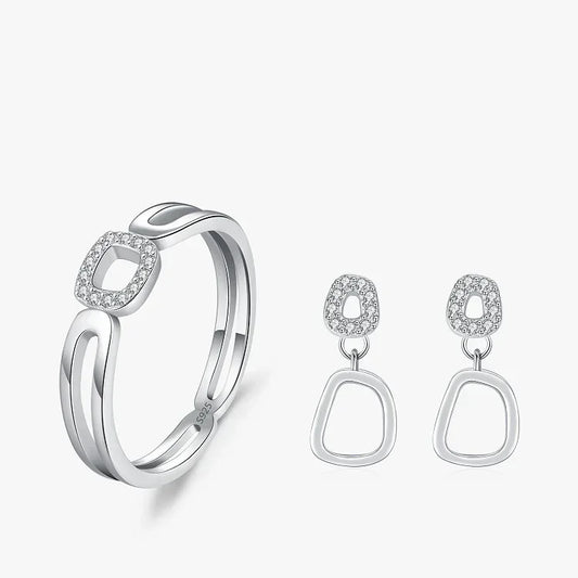 Sculpted Grace Jewelry Set - TM & Co. Jewels