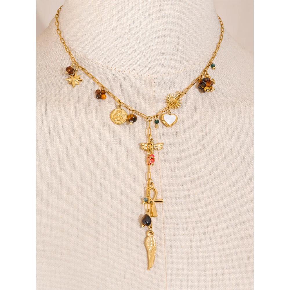Eclectic Belief Necklace - TM & CO. JEWELS 