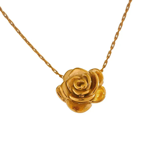 Floral Radiance Necklace - TM & CO. JEWELS 